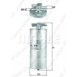 VW MAZOT FİLTRESİ Q5-Q7 2.0-3.0 TDI-İNCE