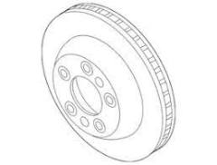 VW DİSK TOUAREG ARKA 314 MM