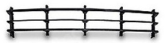 SKODA OCTAVİA 2004-2008 ÖN TAMPON ORTA IZGARA 1Z0853677